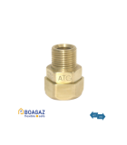 Boagaz PLT End-Fitting mit Außengewinde DN20 (3/4) x R 1/2/EN 10226-1